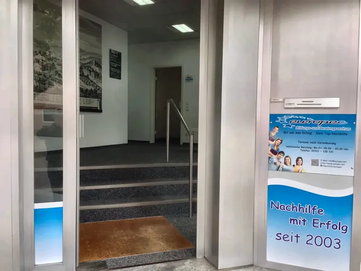 Europec Nachhilfe Pforzheim – Eingang