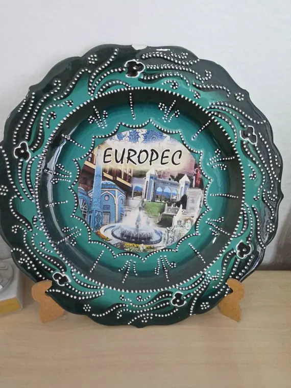 Ein individuell gestaltetes Europec-Erinnerungsstück.